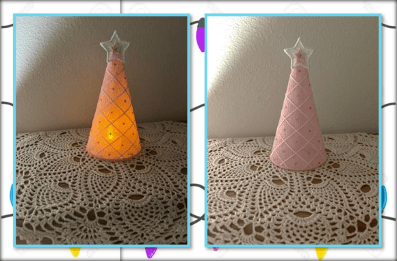 Christmas in Pink Tree-FSL: A Festive Embroidery Design Review