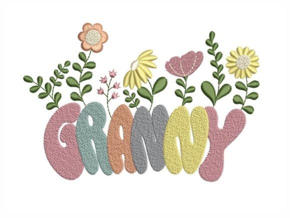 Granny Embroidery Design Review for Apparel Projects