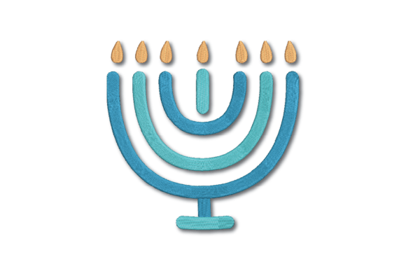 Hanukkah Candles: A Thoughtful Embroidery Design for Holiday Projects