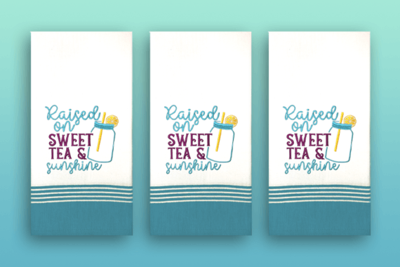 Raised on Sweet Tea and Sunshine Review: A Cozy Holiday Embroidery Design