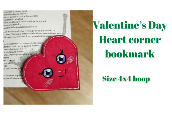 Valentine’s Day Heart Corner Bookmark Review for Craft Fairs